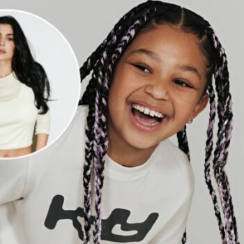 STORMI WEBSTER MODELS FOR MOM KYLIE JENNER’S FASHION BRAND, KHY
