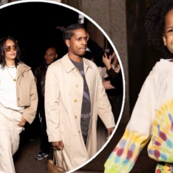 RIHANNA AND A$AP ROCKY CELEBRATE SON RZA’S 4TH BIRTHDAY IN NYC