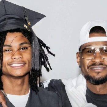 USHER CELEBRATES SON CINCO AHEAD OF HIGH SCHOOL GRADUATION