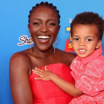 KRYS MARSHALL BRINGS HER OLDER SON TO THE ‘TOY STORY 5’ PREMIERE