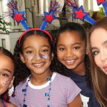 KHLOÉ KARDASHIAN AND TRISTAN THOMPSON REUNITE FOR FOURTH OF JULY CELEBRATION WITH THEIR KIDS