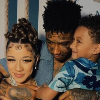 BLUEFACE AND NEVAEH AKIRA CELEBRATE AT THEIR COWBOY-THEMED BABY SHOWER