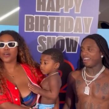 JACQUEES AND DEIONDRA SANDERS COME TOGETHER FOR SON SNOW’S 2ND BIRTHDAY